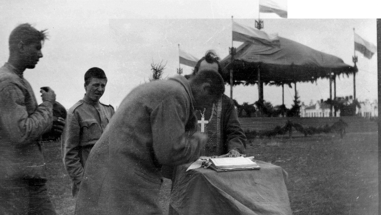 Присяга військових на вірність Українській Народній Республіці. 14 жовтня 1919 р.