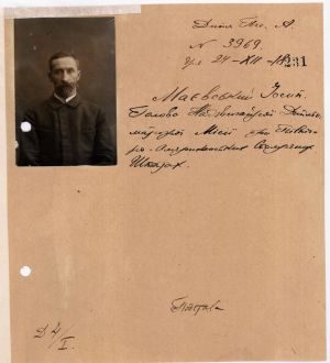 Дипломатичний паспорт Йосипа Маєвського. 24 грудня 1918 р.