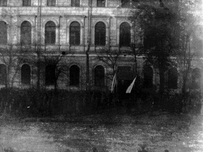 Парад з нагоди річниці Листопадового зриву в Кам’янці-Подільському. 1 листопада 1919 р.