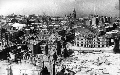 Майдан Калініна (нині – Майдан Незалежності). Київ, 1944 р.