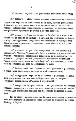 Закон України від 18 грудня 1991 р. № 1994-ХІІ «Про державне мито». Копія.