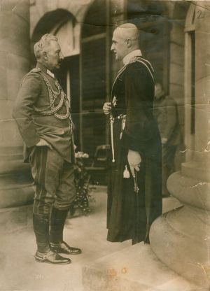 Імператор Вільгельм ІІ і Гетьман Павло Скоропадський. Німеччина, вересень 1918 р.