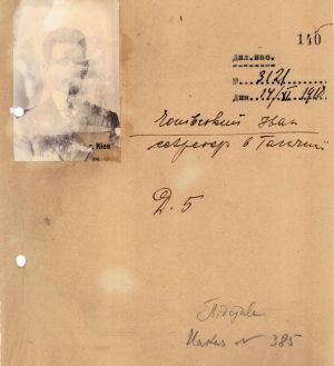 Дипломатичний паспорт Івана Чопівського. 14 листопада 1918 р.