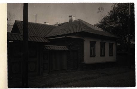Фотографія будинку, у якому жив Т. Г. Шевченко в 1840 р.