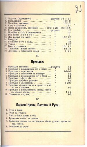 Програма навчання звичайного курсу Головної рухомої школи Українських національних танків Василя Авраменка у Вінніпегу. 1928 р.