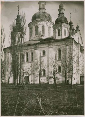 Кирилівська церква, м. Київ. Фото кін. 1920 – поч. 1930-х років.
